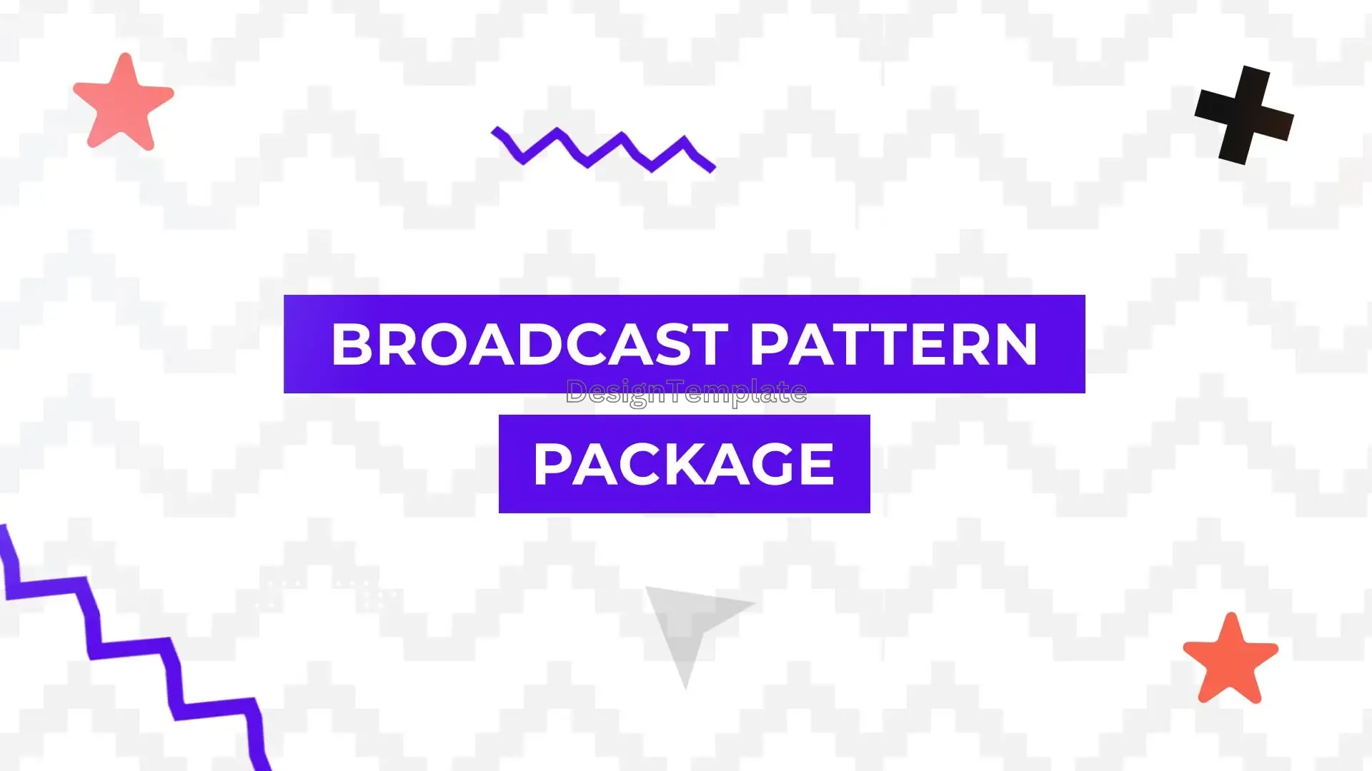 Fashion Visual Pattern Broadcast Package